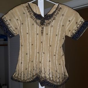 Girls Indian shirt, brand new with tags size 26
